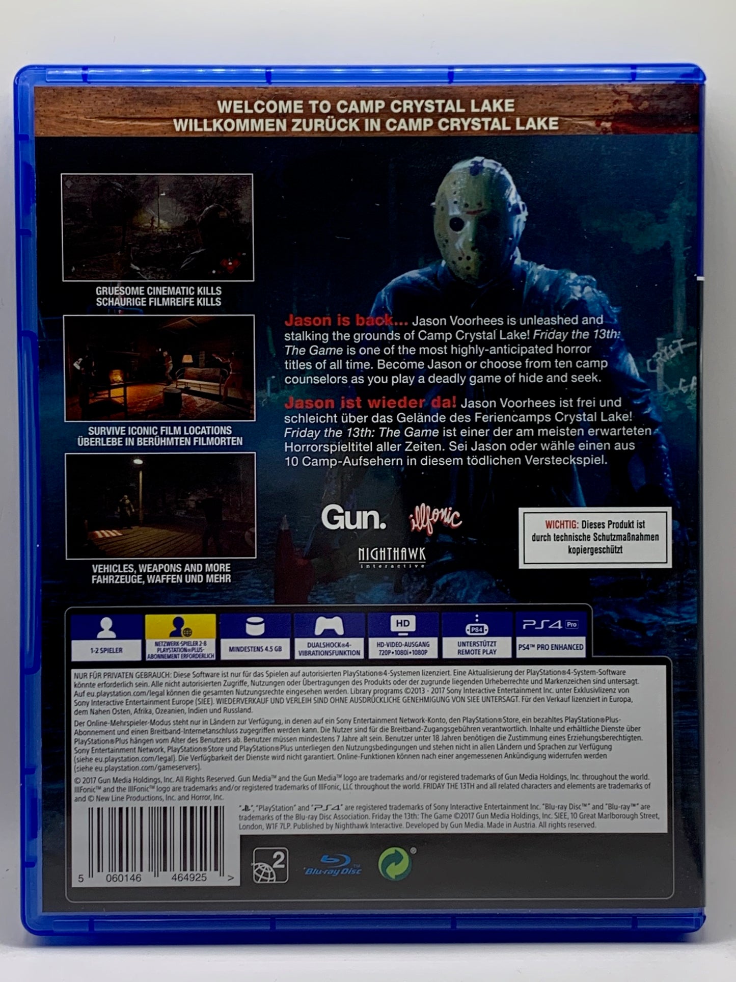 PS4 - Friday The 13th - The Game - DE
