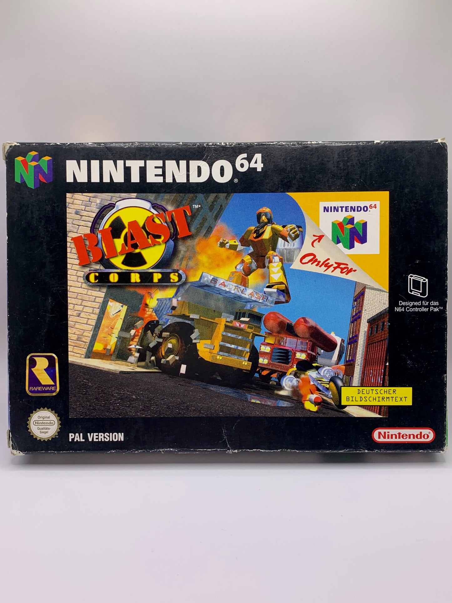 N64 - Blast Corps OVP - DE