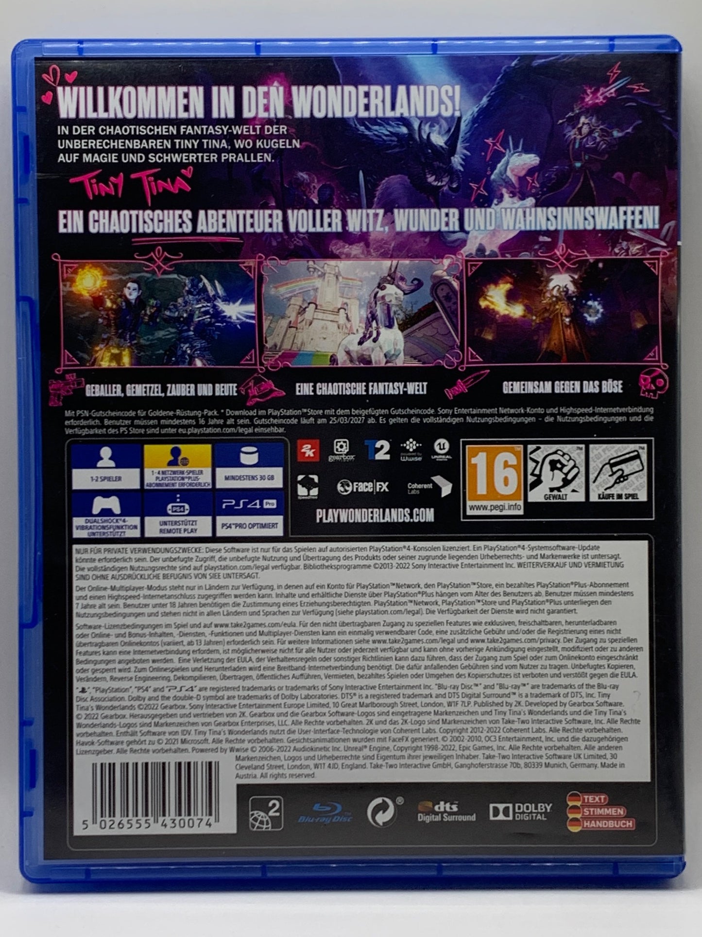 PS4 - Tiny Tina's Wonderlands - DE