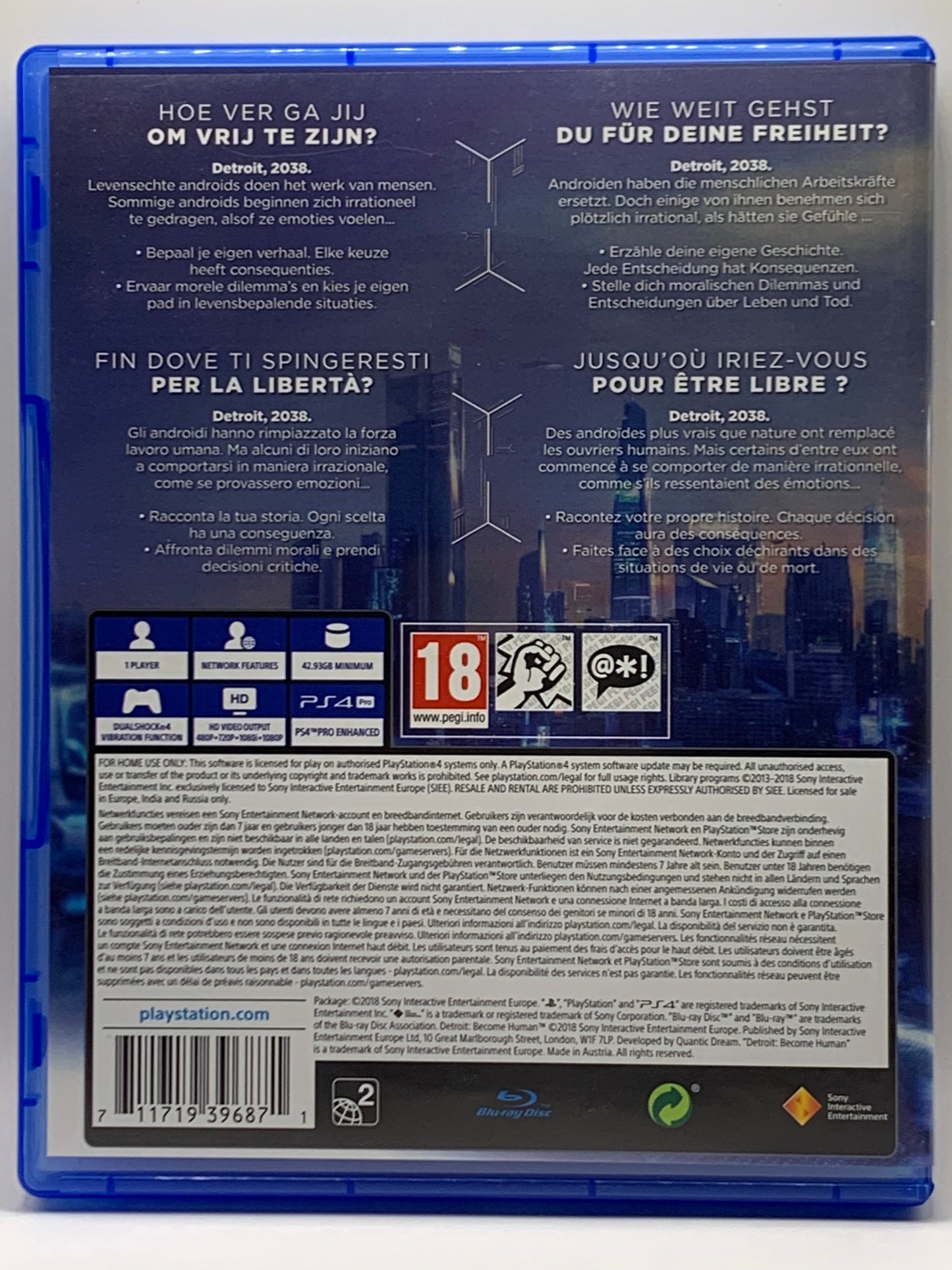 PS4 - Detroit: Become Human - DE