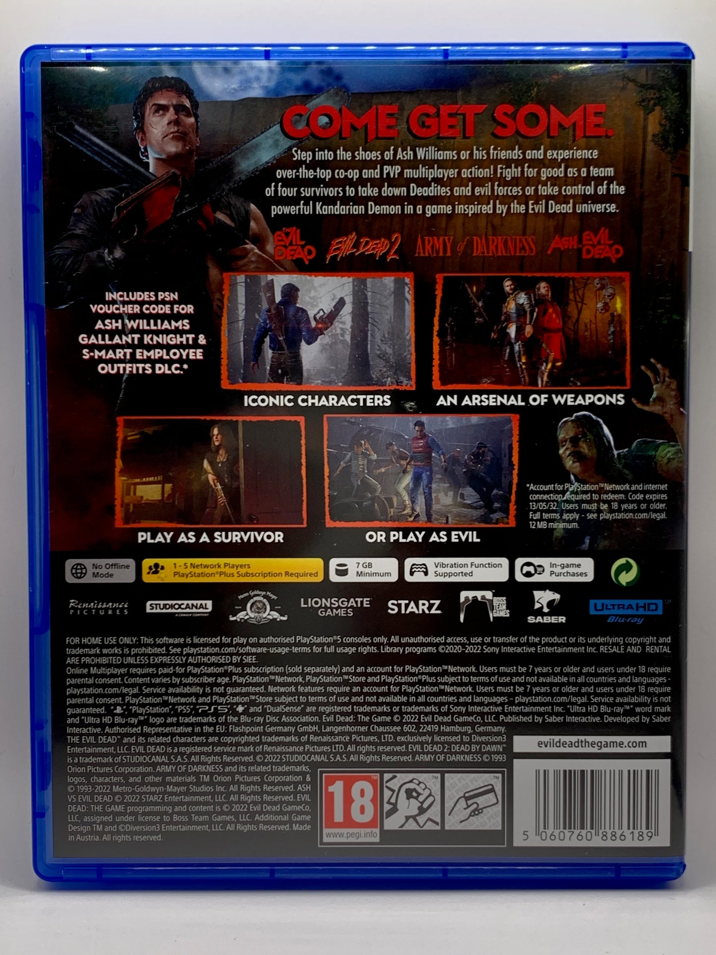 PS5 - Evil Dead The Game - EN