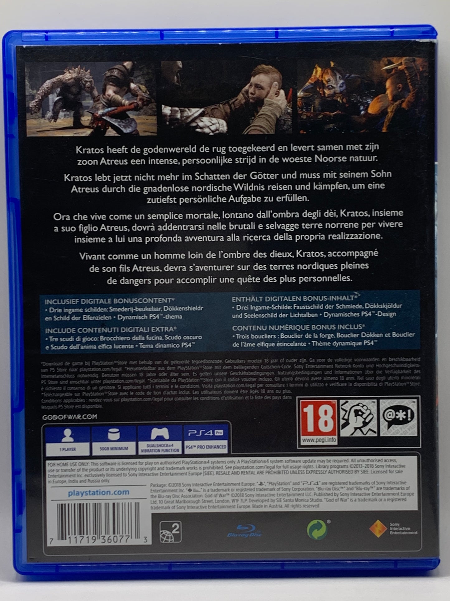 PS4 - God of War Day One Edition - DE