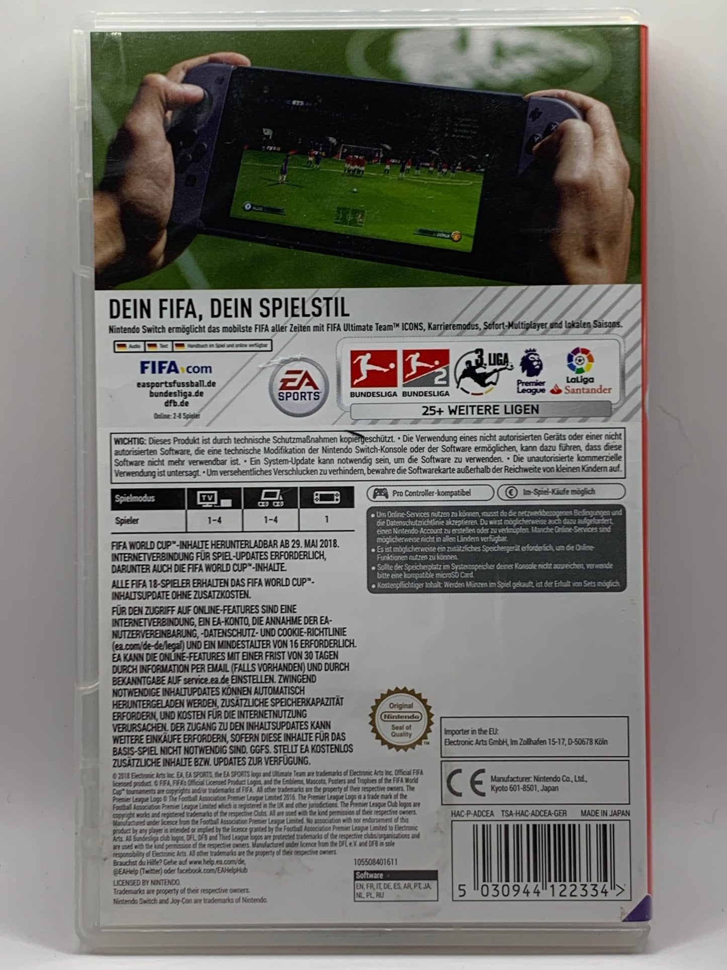 Nintendo Switch - FIFA 18 - DE