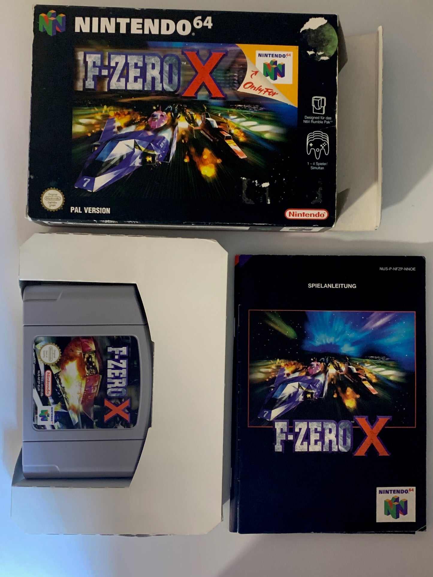 N64 - F-Zero X OVP - DE