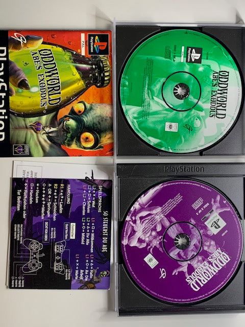 PS1 - Oddworld Abe's Exoddus - DE