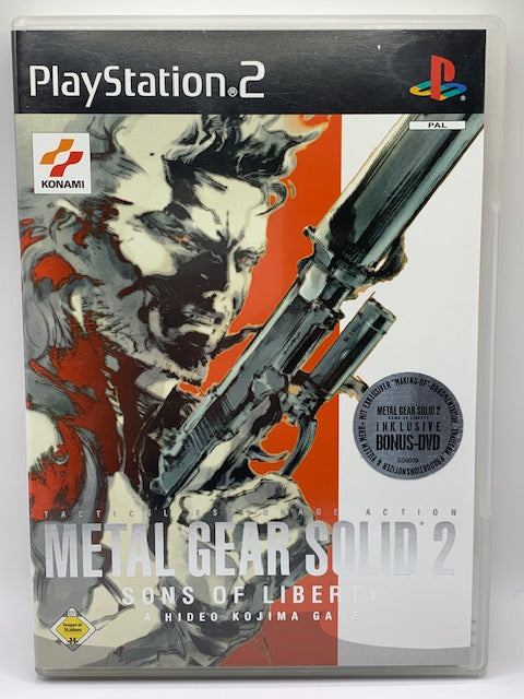 PS2 - Metal Gear Solid 2: Sons of Liberty - DE