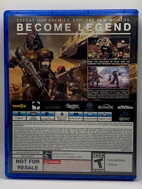 PS4 - Destiny - EN