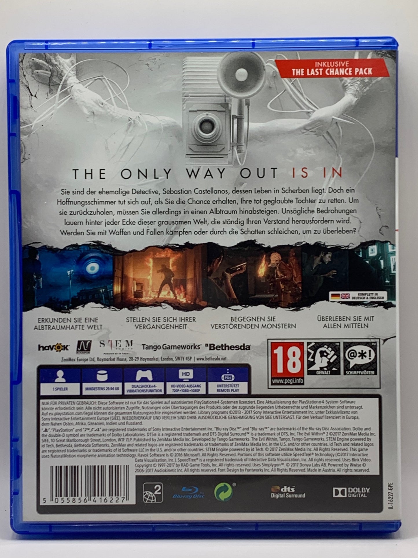 PS4 - The Evil Within 2 - DE