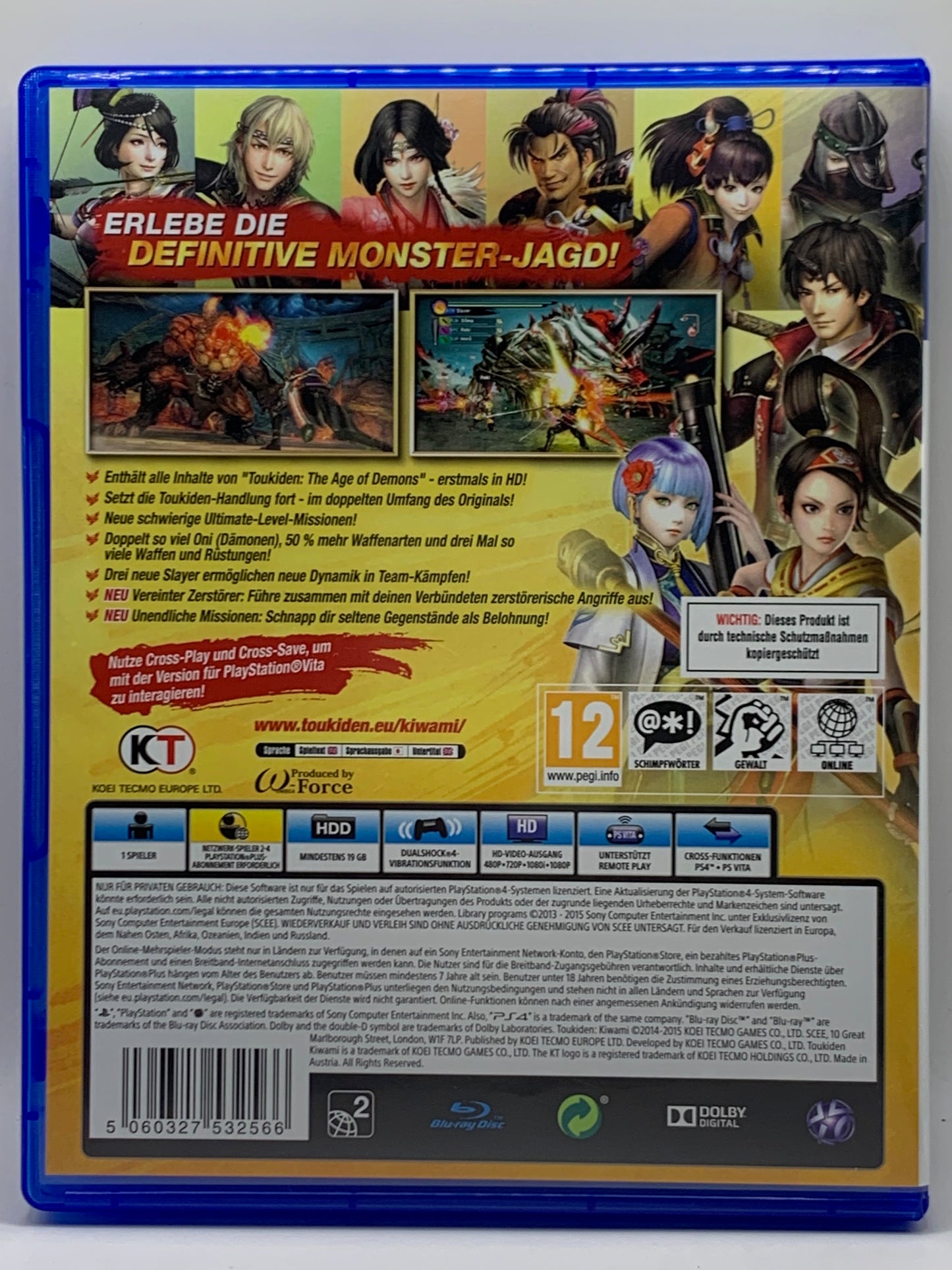 PS4 - Toukiden: Kiwami - DE