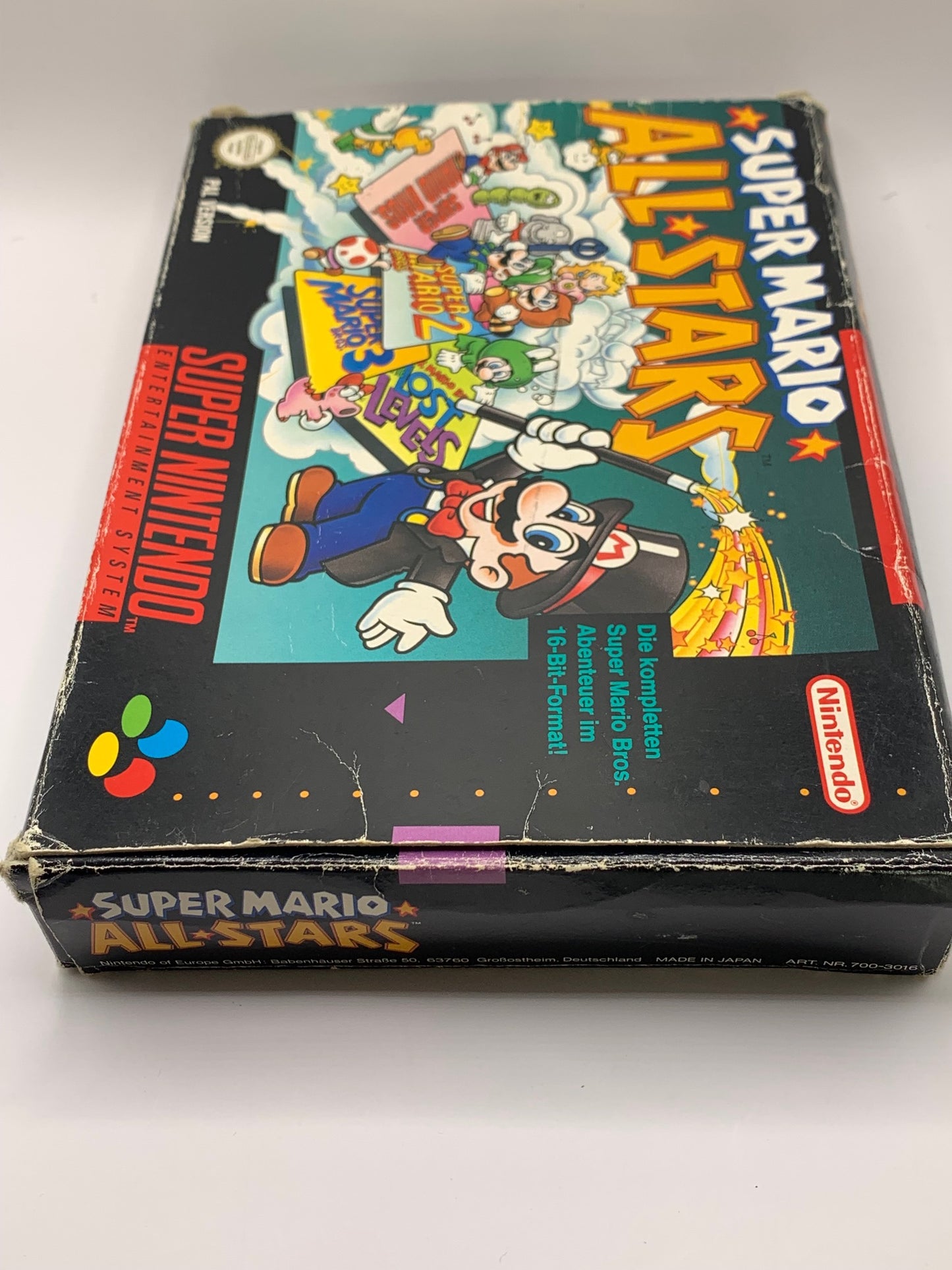 SNES - Super Mario All Stars OVP - PAL Version DE