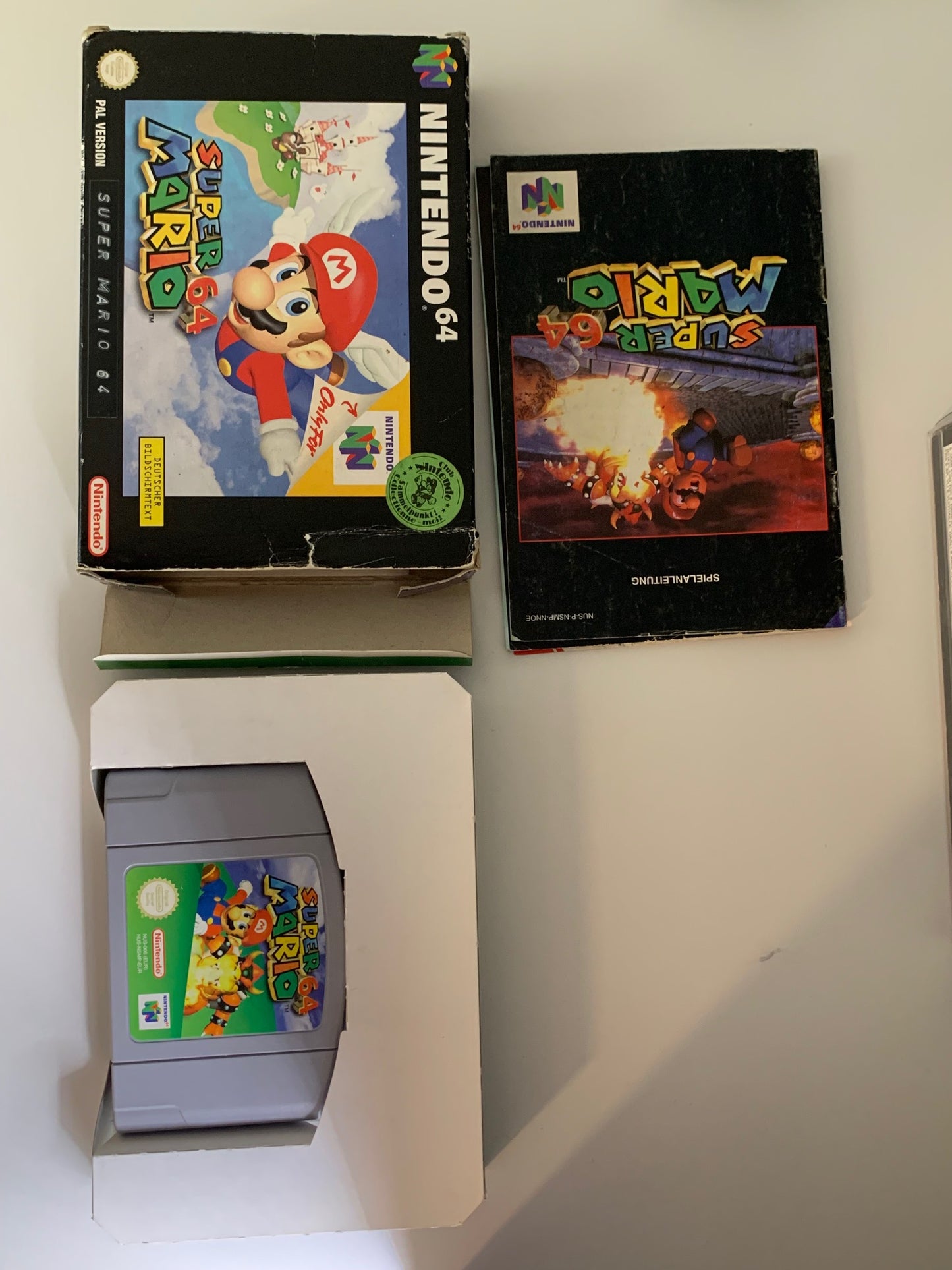 N64 - Super Mario 64 OVP - DE