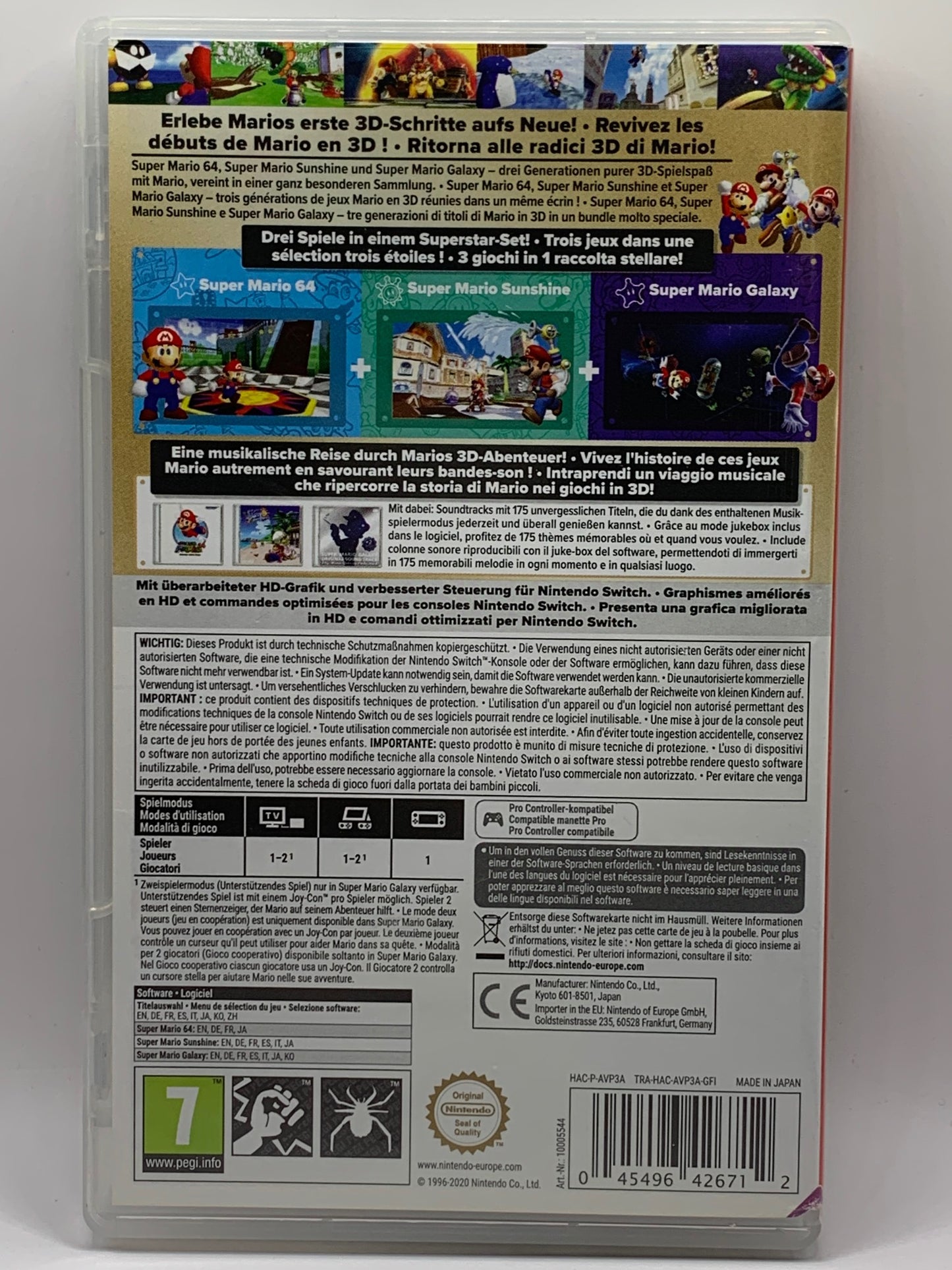 Nintendo Switch - Super Mario 3D All-Stars - DE