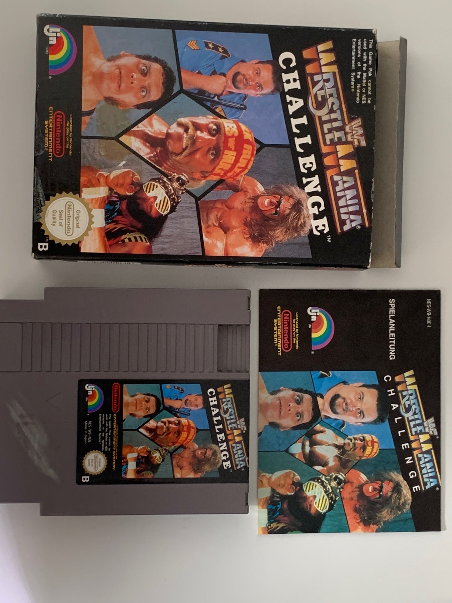 NES - Wrestle Mania Challenge OVP
