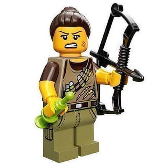 LEGO Minifigur CMF Serie 12 - Dino-Jägerin
