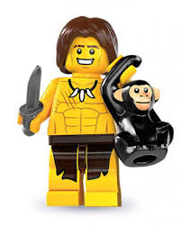 LEGO Minifigur CMF Serie 7 - Dschungelkind