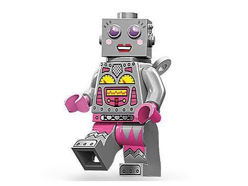 LEGO Minifigur CMF Serie 11 - Weiblicher Roboter