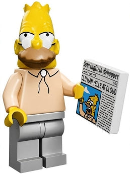 LEGO Minifigur CMF Simpsons Serie 1 - Grampa Simpson