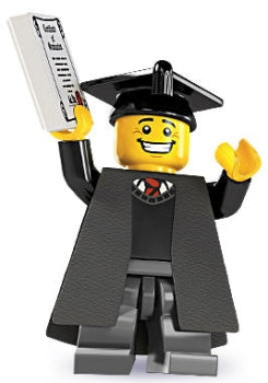LEGO Minifigur CMF Serie 05 - Akademiker