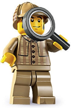 LEGO Minifigur CMF Serie 05 - Detektiv