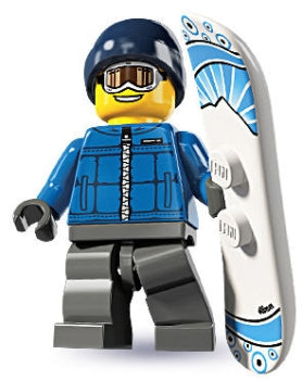 LEGO Minifigur CMF Serie 05 - Snowboarder
