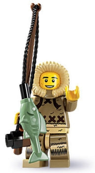 LEGO Minifigur CMF Serie 05 - Eskimo