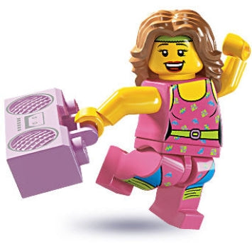 LEGO Minifigur CMF Serie 05 - Fitness-Trainerin