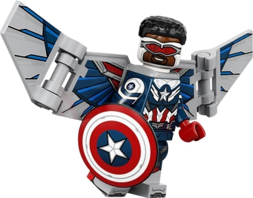 LEGO Minifigur CMF Marvel Studios Serie 1 - Sam Wilson Captain America