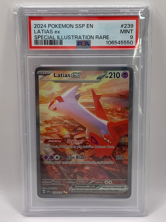 Latias ex 239/191 EN - PSA MINT 9