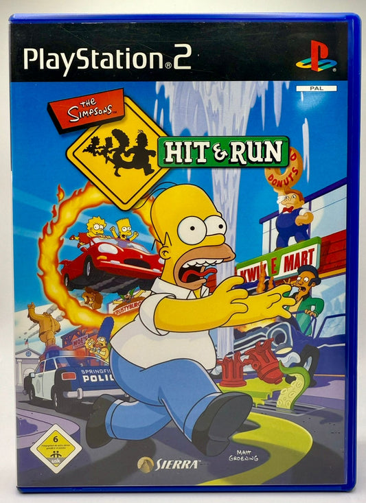 PS2 - The Simpsons Hit & Run - DE