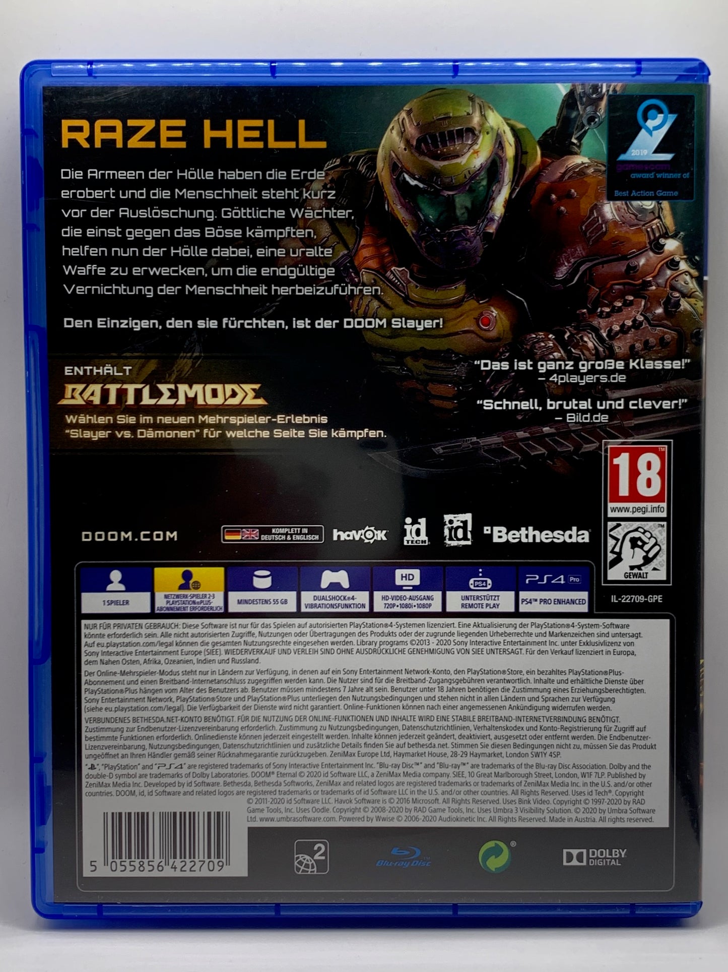 PS4 - Doom Eternal - DE