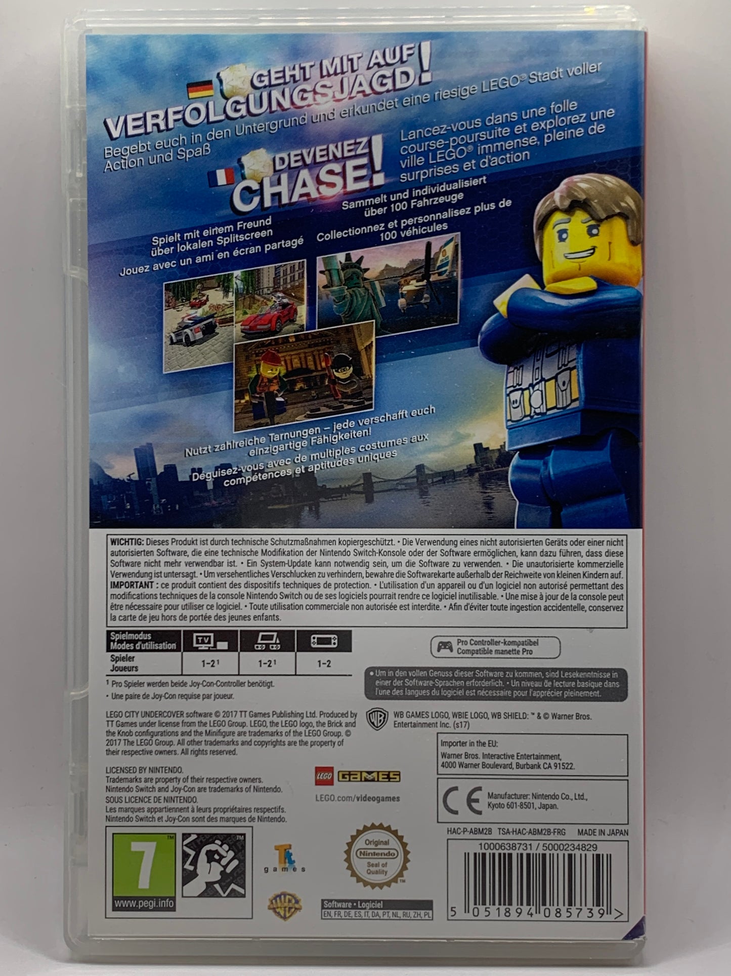 Nintendo Switch - LEGO City Undercover - DE