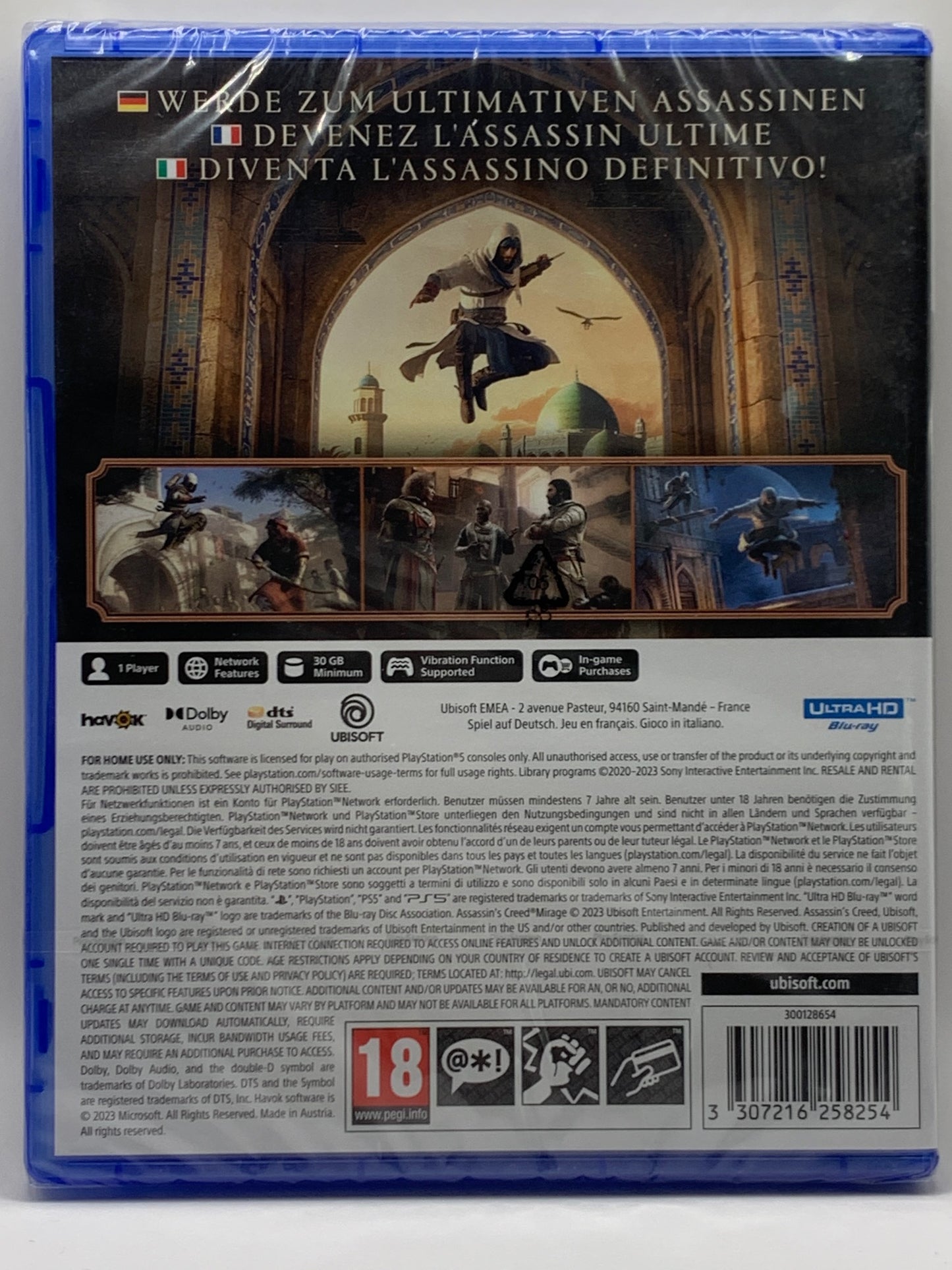 PS5 - Assassins Creed Mirage - NEU Sealed - DE, IT, FR