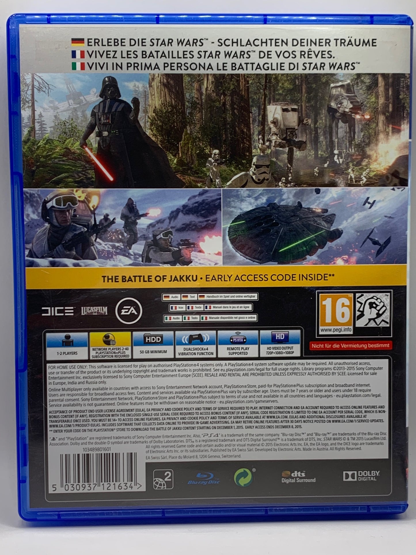 PS4 - Star Wars Battlefront - DE