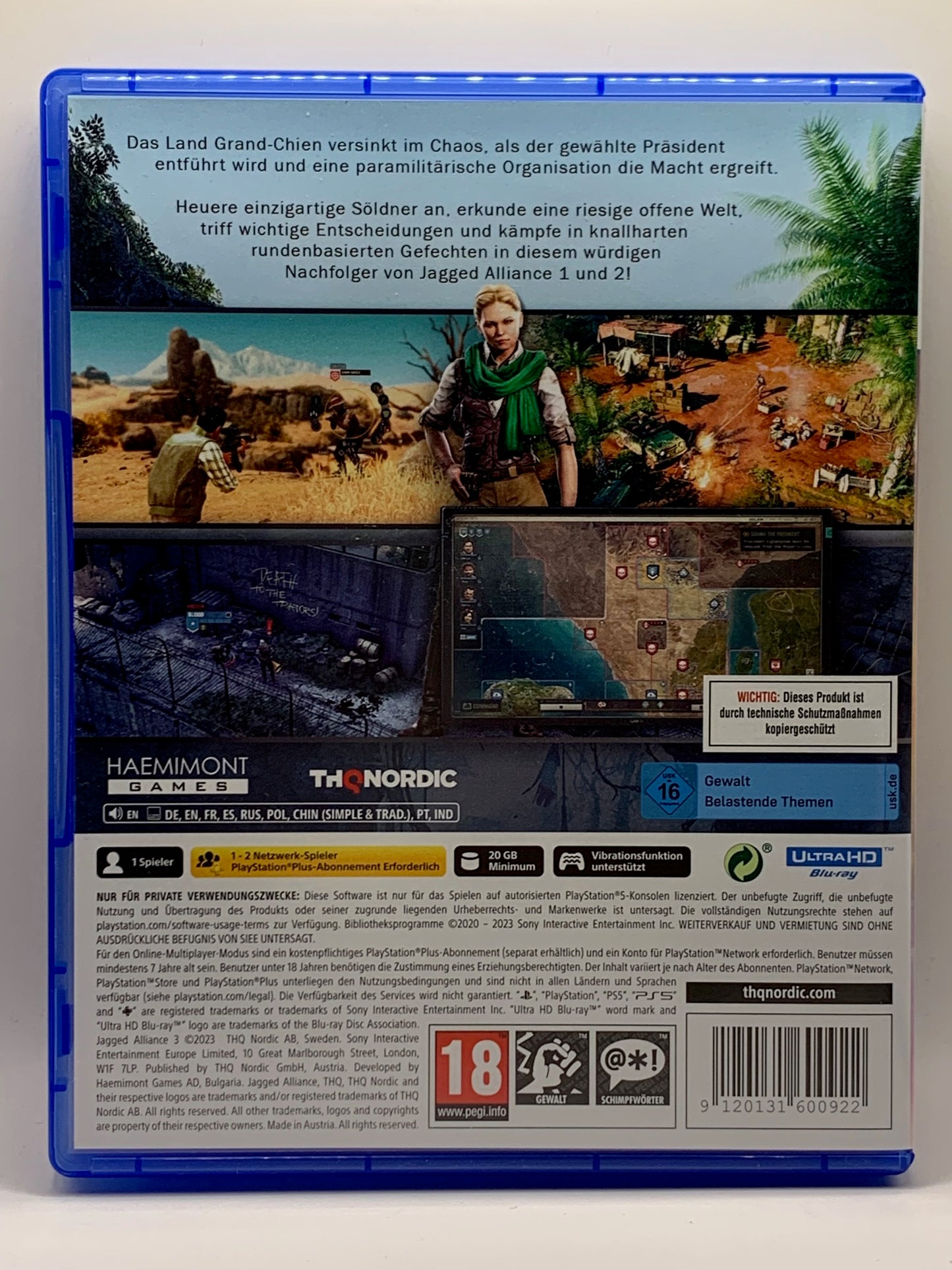PS5 - Jagged Alliance 3 - DE