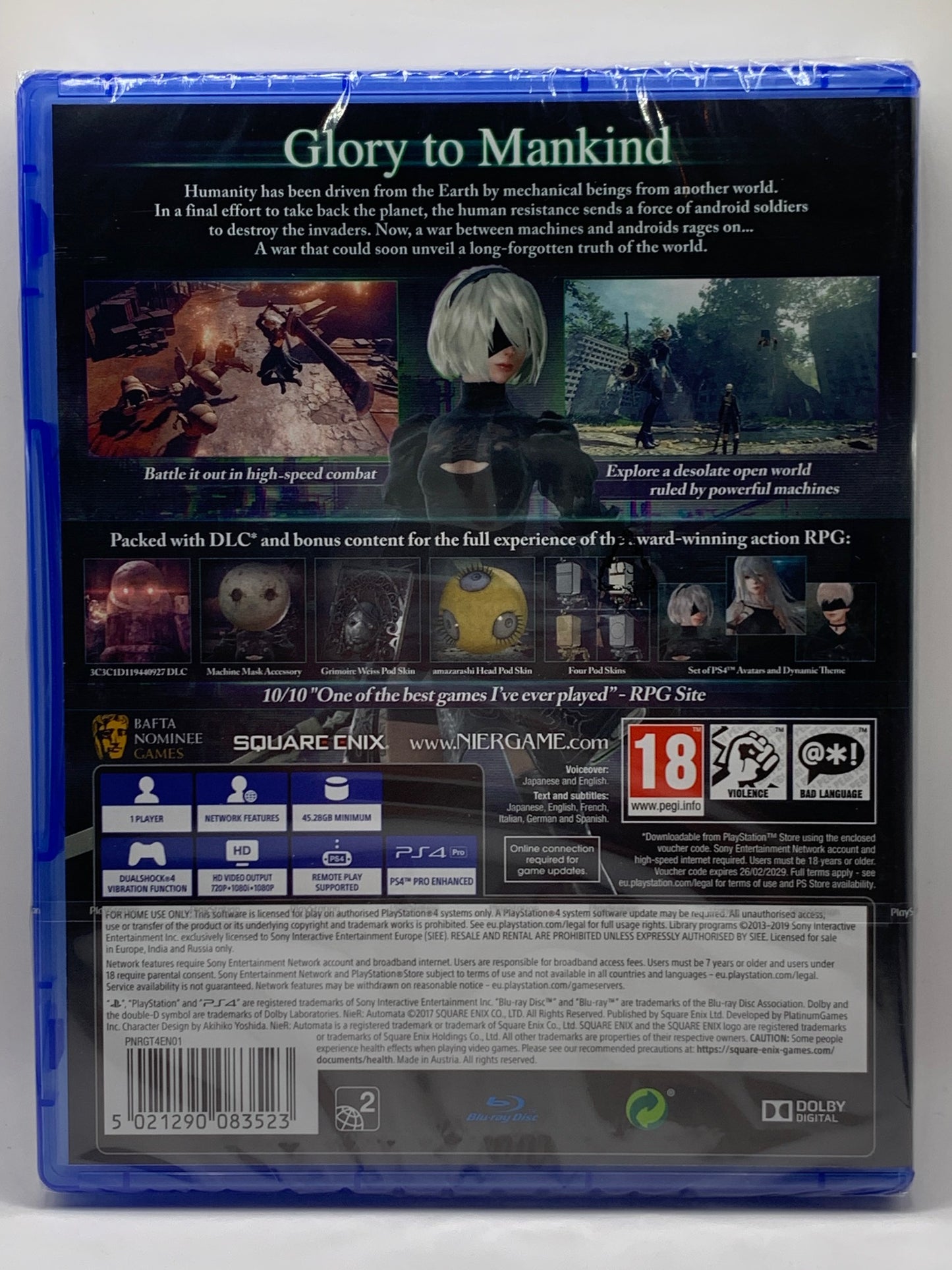 PS4 - NieR: Automata - Game of the YoRHa Edition - NEU Sealed - EN
