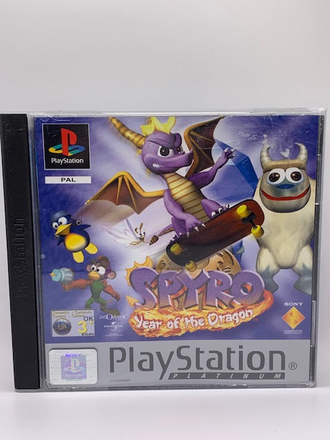 PS1 - Spyro Year of the Dragon Platinum - Mehrsprachig