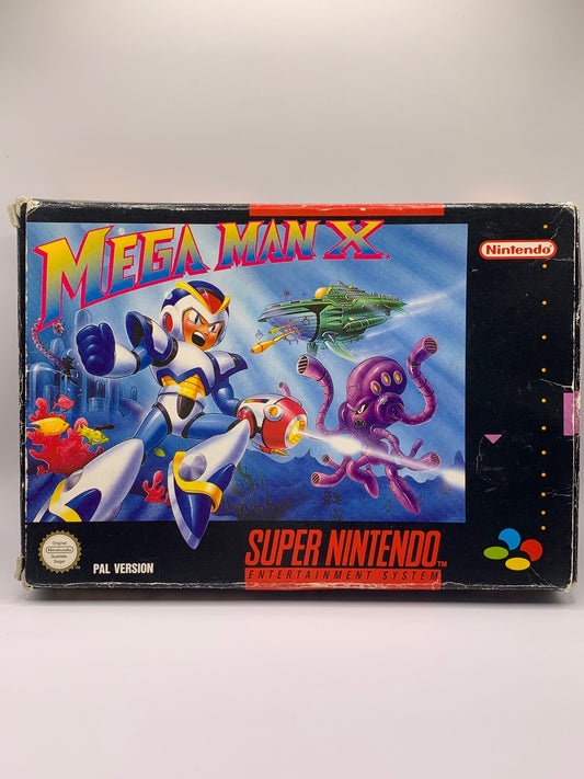 SNES - Mega Man X OVP - PAL Version DE