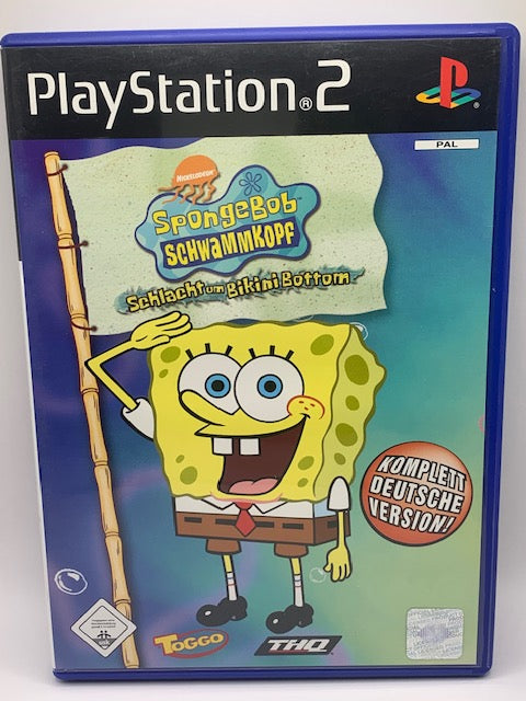 PS2 - Spongebob Schwammkopf: Schlacht um Bikini Bottom - DE