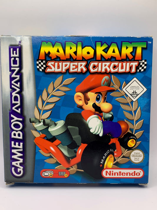 Game Boy Advance - Mario Kart Super Circuit OVP - Mehrsprachig