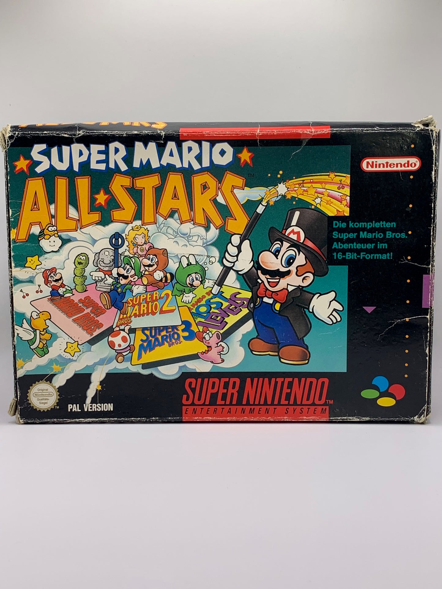 SNES - Super Mario All Stars OVP - PAL Version DE