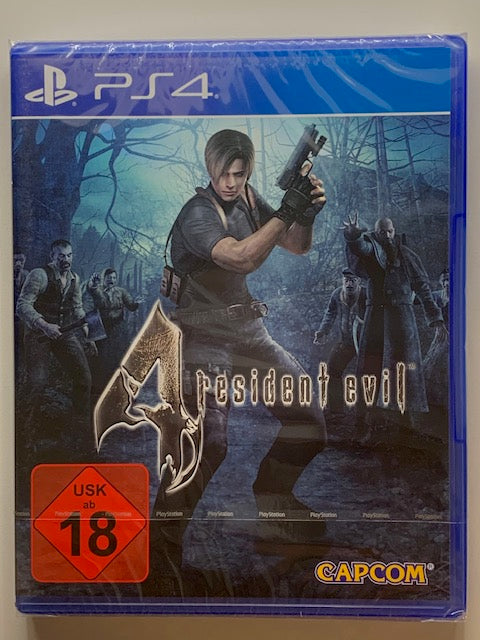 PS4 - Resident Evil 4 NEU Sealed - DE