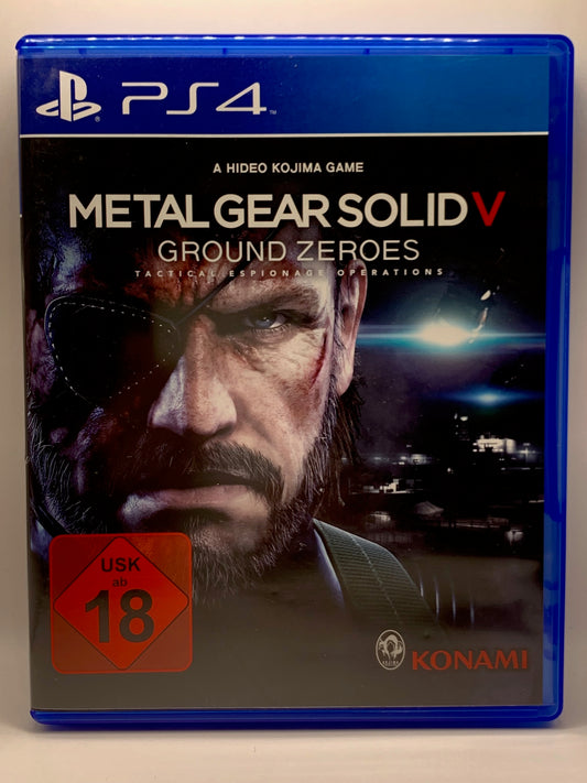 PS4 - Metal Gear Solid V: Ground Zeroes - DE