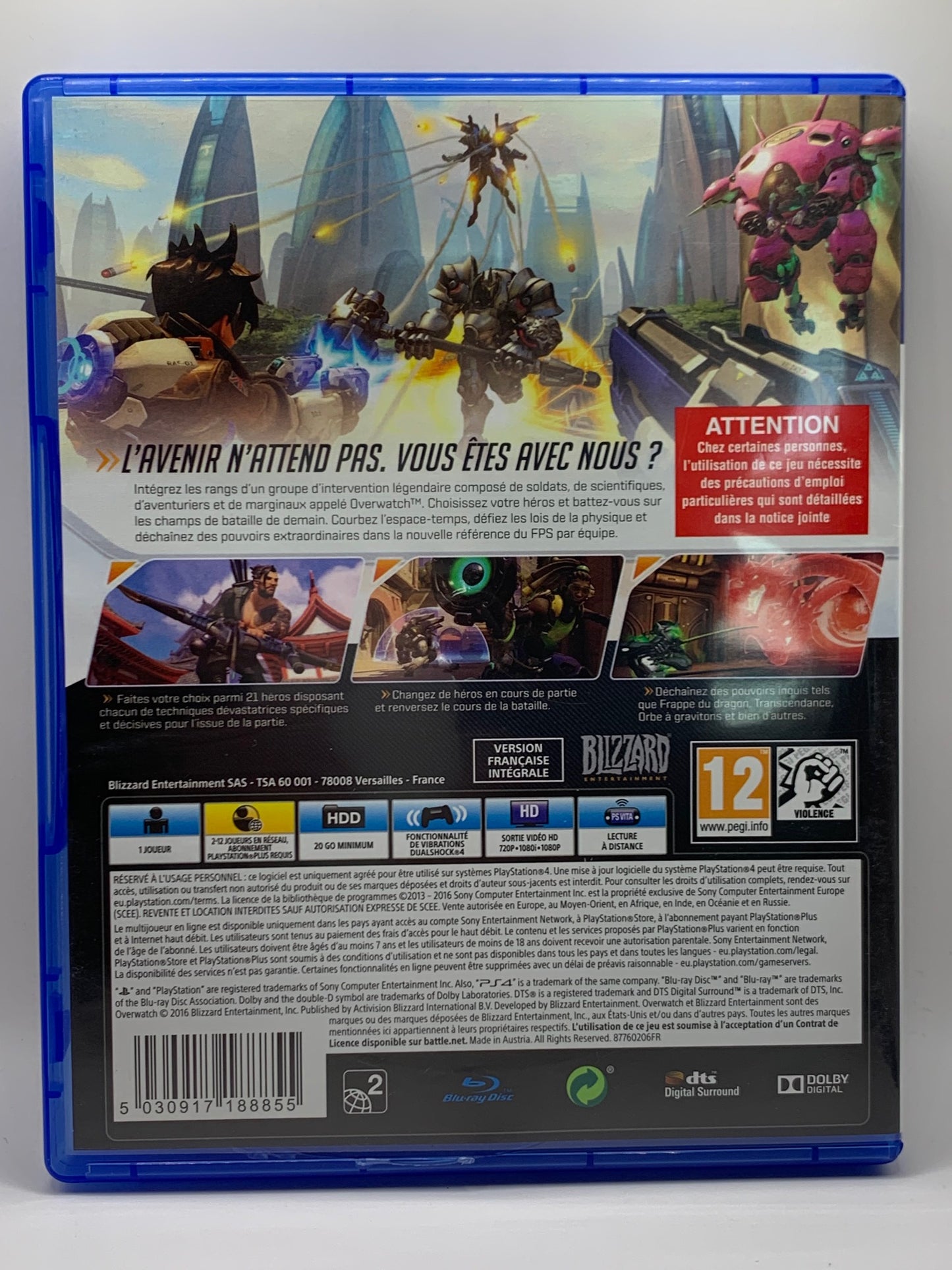 PS4 - Overwatch Origins Edition - FR