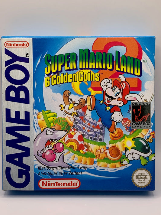 Game Boy - Super Mario Land 2: 6 Golden Coins OVP - DE