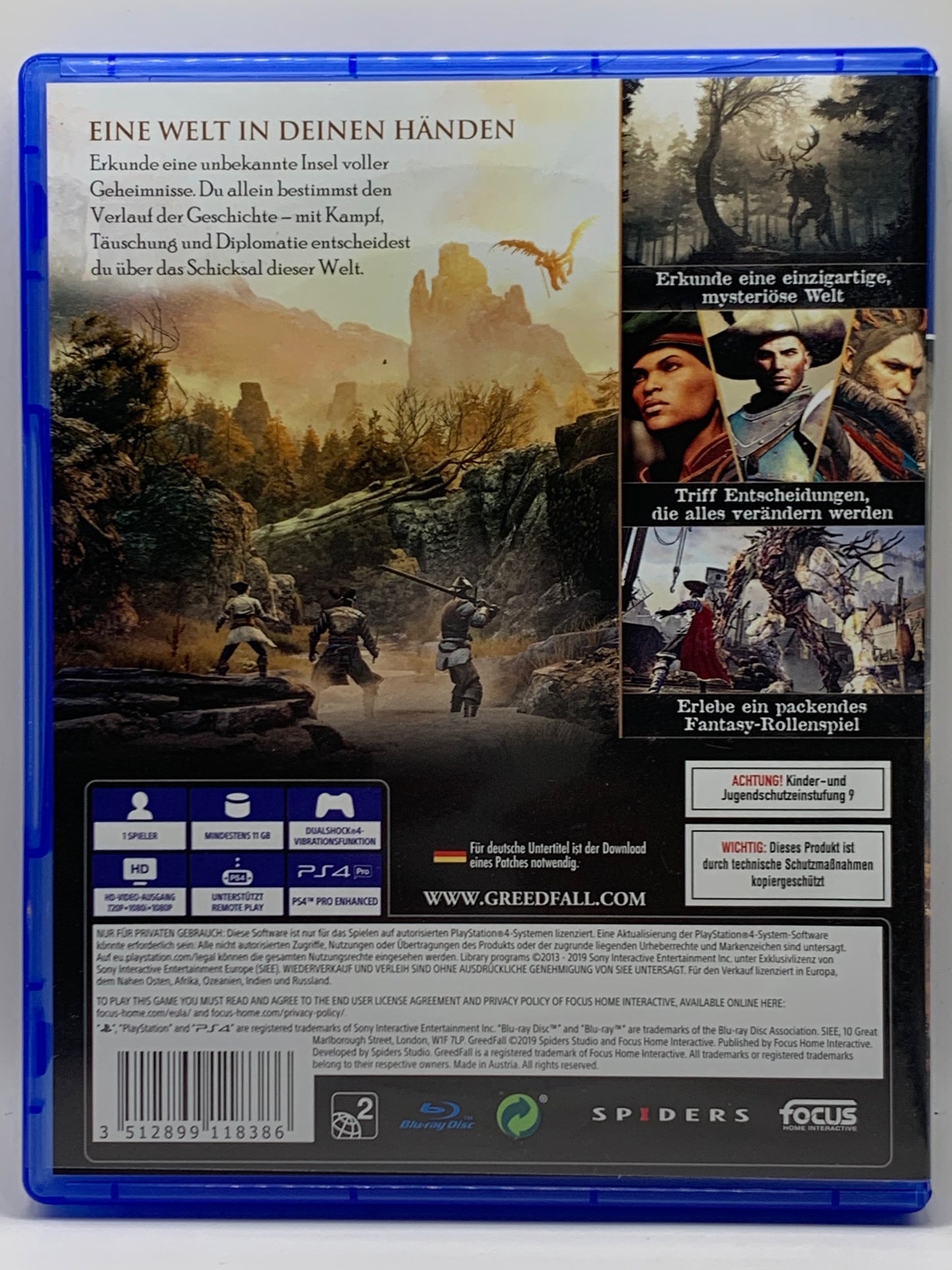 PS4 - Greedfall - DE