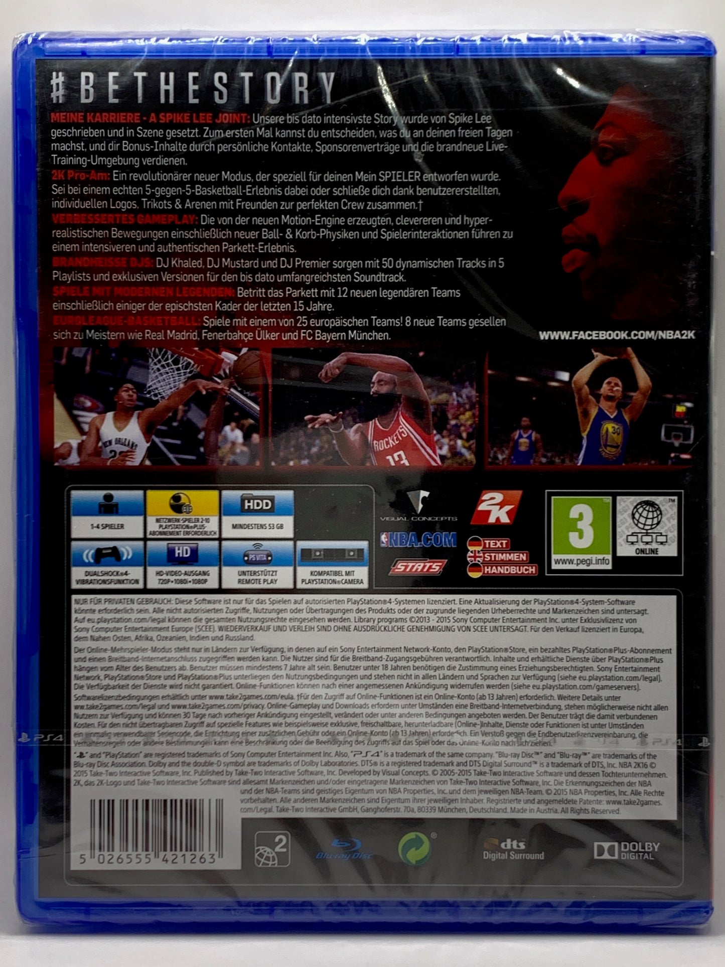 PS4 - NBA 2K 16 - NEU Sealed