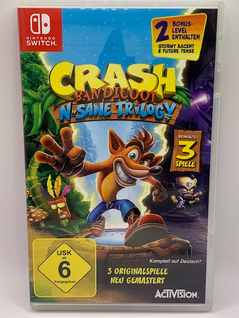 Nintendo Switch - Crash Bandicoot N-Sane Trilogy - DE