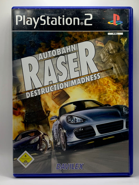 PS2 - Autobahn Raser - Destruction Madness - DE
