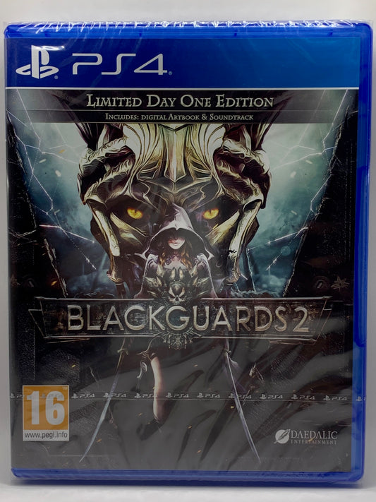 PS4 - Blackguards 2 - Limited Day One Edition - NEU Sealed - EN, FR