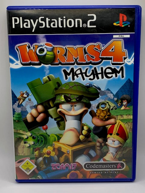 PS2 - Worms 4: Mayhem - DE
